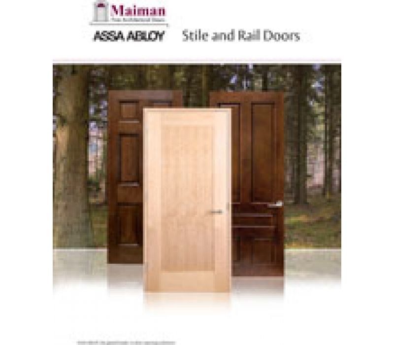 Maiman Stile and Rail Door